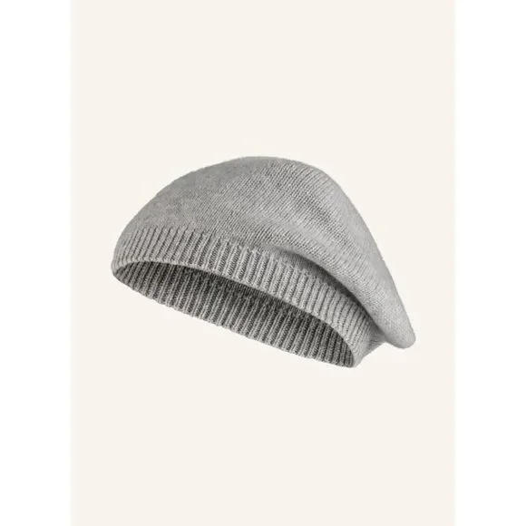 NWOT S. Marlon Cashmere Slouchy Beanie, Gray, One Size il_fullxfull.3283344651_s7p4.jpg main image 4